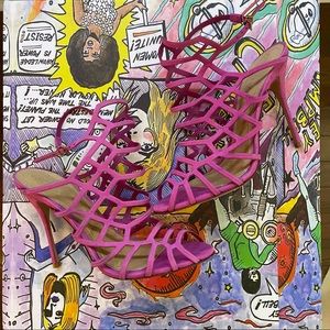 Schutz Juliana Caged Sandals